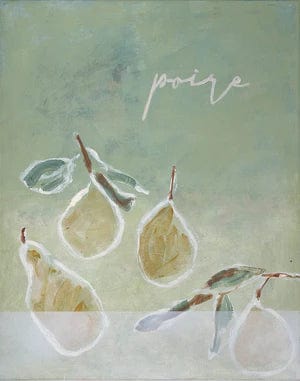 Marcia Priestley Prints Marcia Priestley Limited Edition Fine Art Canvas Print, Affiche Collection - Poire (7927805378809)