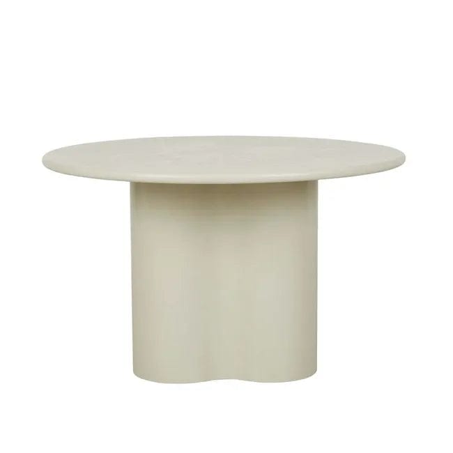 Globe West Dining Tables Globe West Artie Wave Dining Table, Putty (7953822482681)