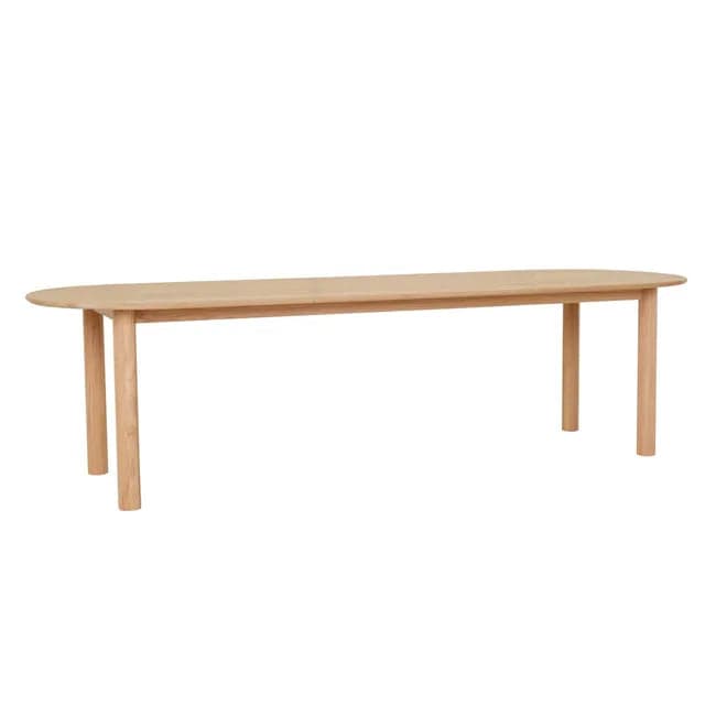 Globe West Dining Tables Linea Oslo Oval Dining Table, New Oak