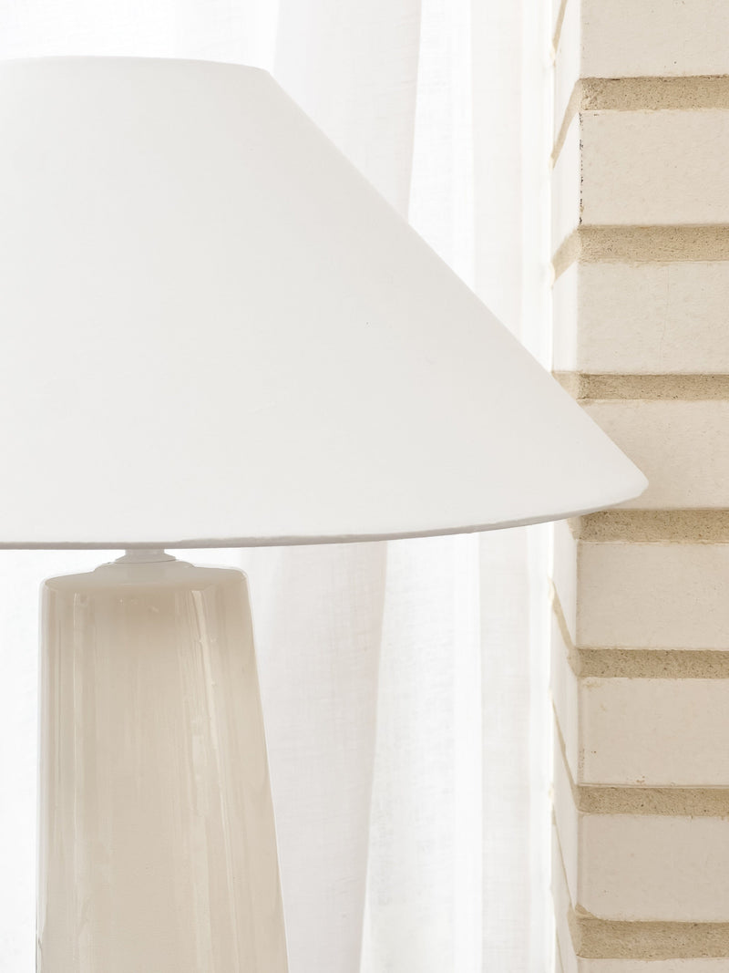 norsu interiors Lamps Ollie White Table Lamp