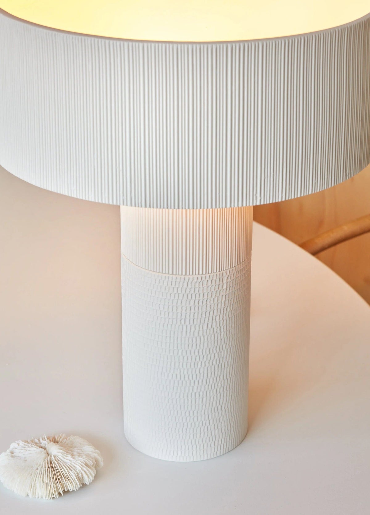 klaylife Lamps POTT Terra Table Lamp, Combo White