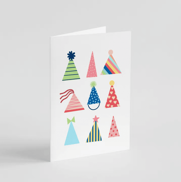 Party Hat Card Norsu Interiors