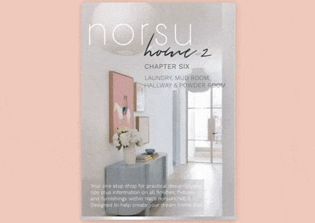 Norsu Interiors Media norsuHOME 2 Digital Magazine - Chapter Six, Laundry, Mudroom, Powder & Hallway