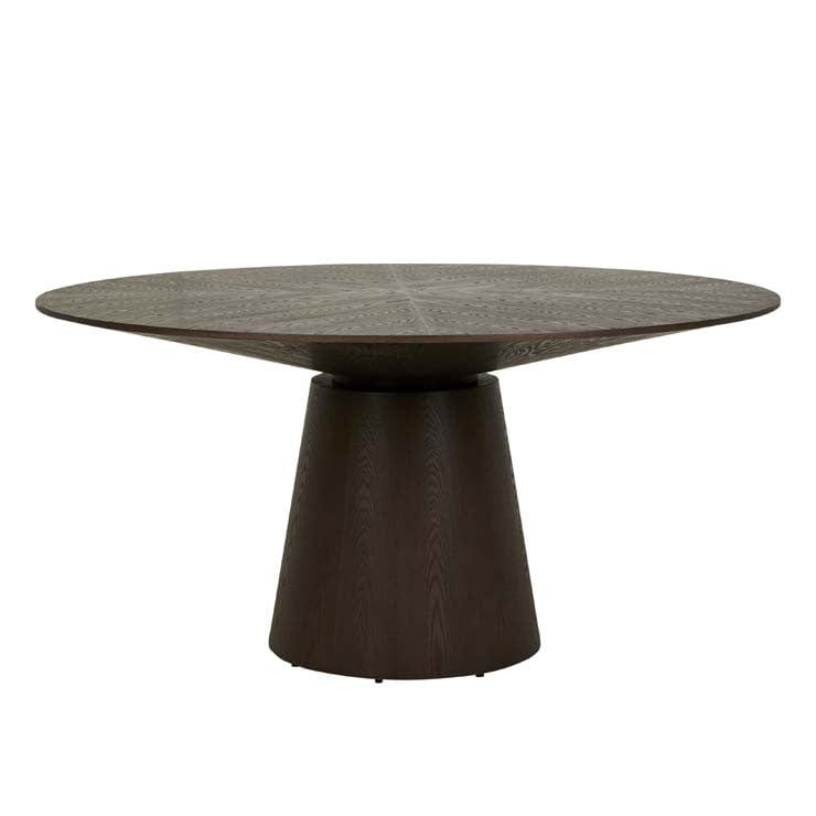 Globe West Dining Tables Globe West Classique Round Dining Table, Mocha Ash (7903628493049)