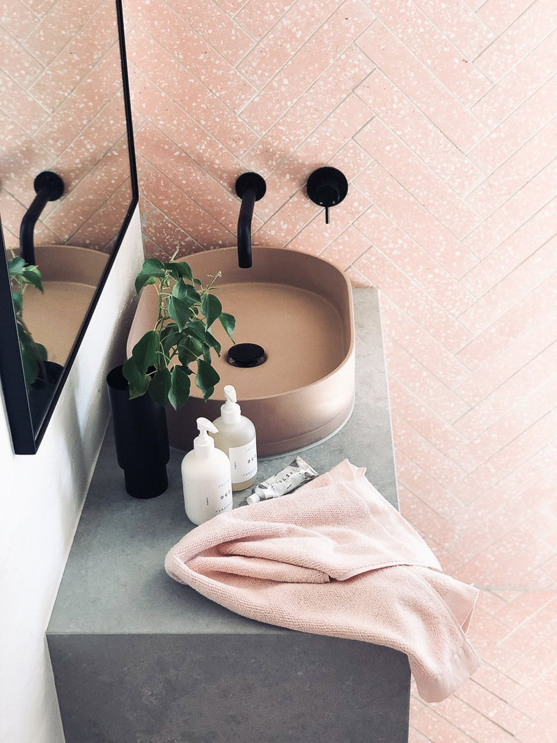 Small doesn't mean boring when it comes to the norsuHOME styleLAB powder room | Norsu Interiors