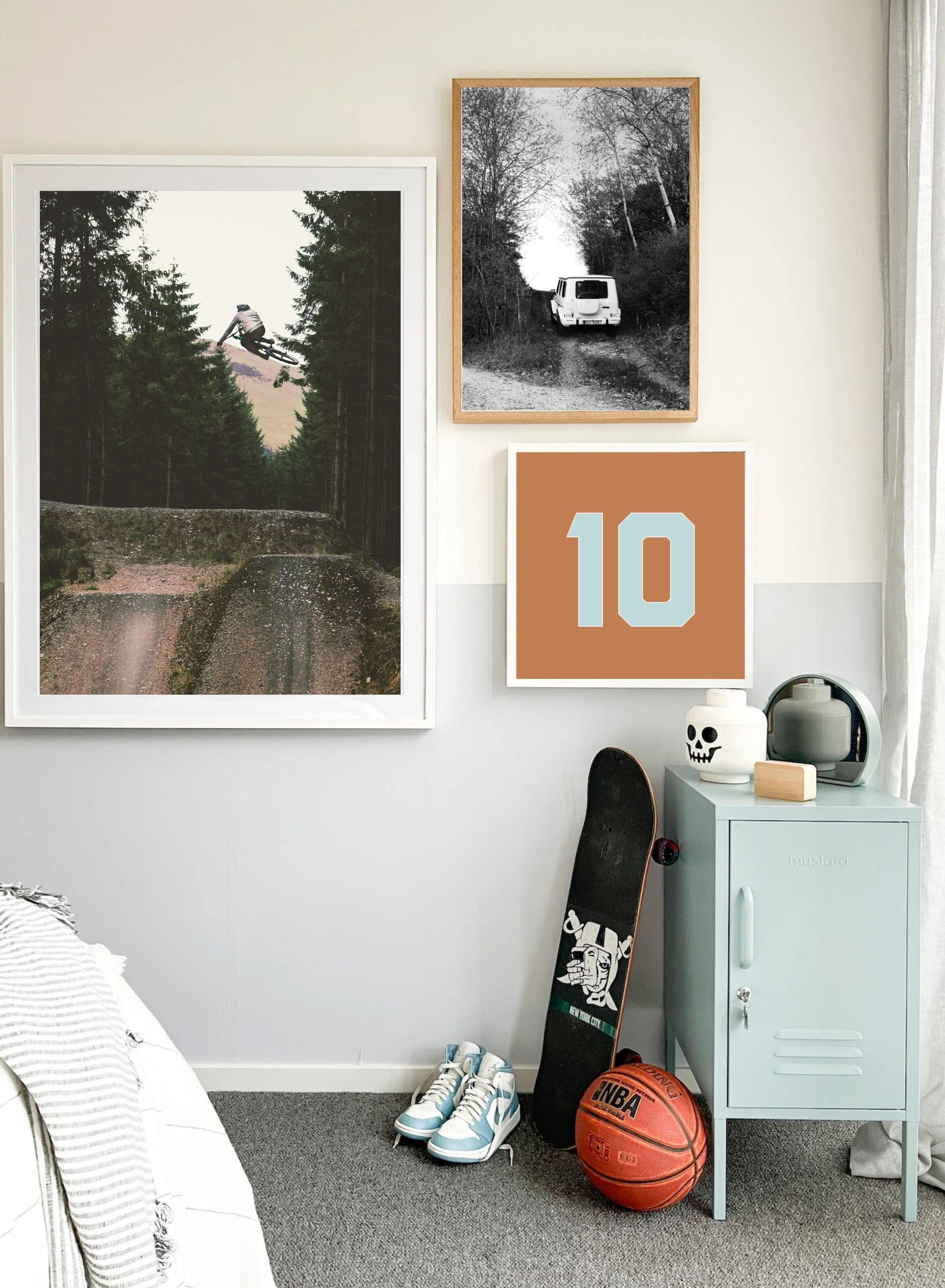 Norsu Interiors Prints Clubhouse Collection - Design Your Own - Choose Your Number & Colour Print