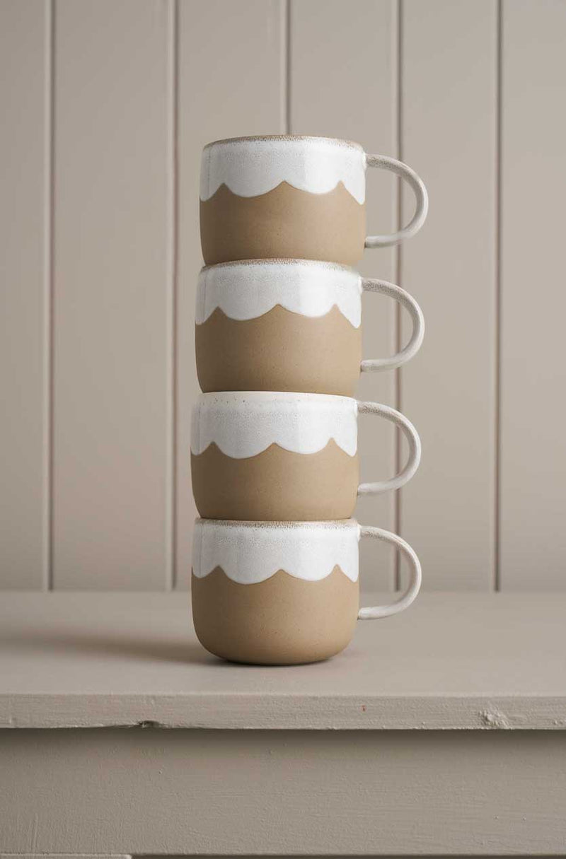 Robert Gordon Mugs Robert Gordon My Mugs 4pk - Breakfast in Bed Snow