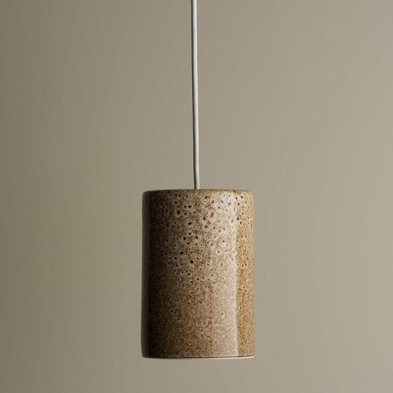 Robert Gordon Interiors Pendants Robert Gordon Cylinder Light - White Ochre, Various Sizes