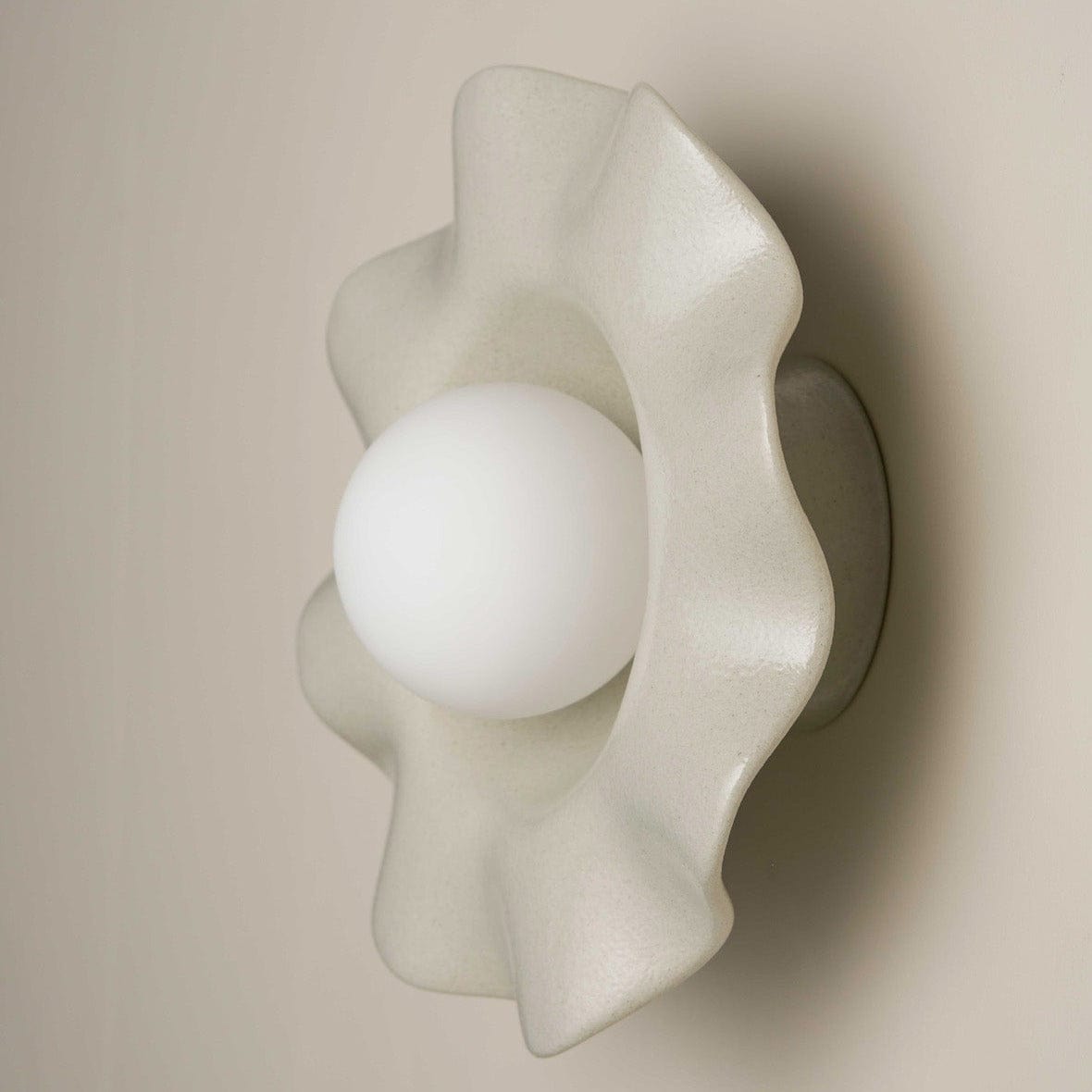 Robert Gordon Interiors Wall Sconce Robert Gordon Pearl Wall Sconce, Shale