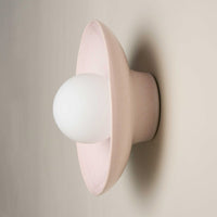 Robert Gordon Interiors Wall Sconce Robert Gordon Dish Wall Sconce, Rose Quartz