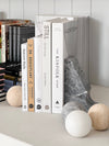 CoTheory Accessories CoTheory Lunar Sculptured Bookend - Tundra Grey Marble (7921160159481)