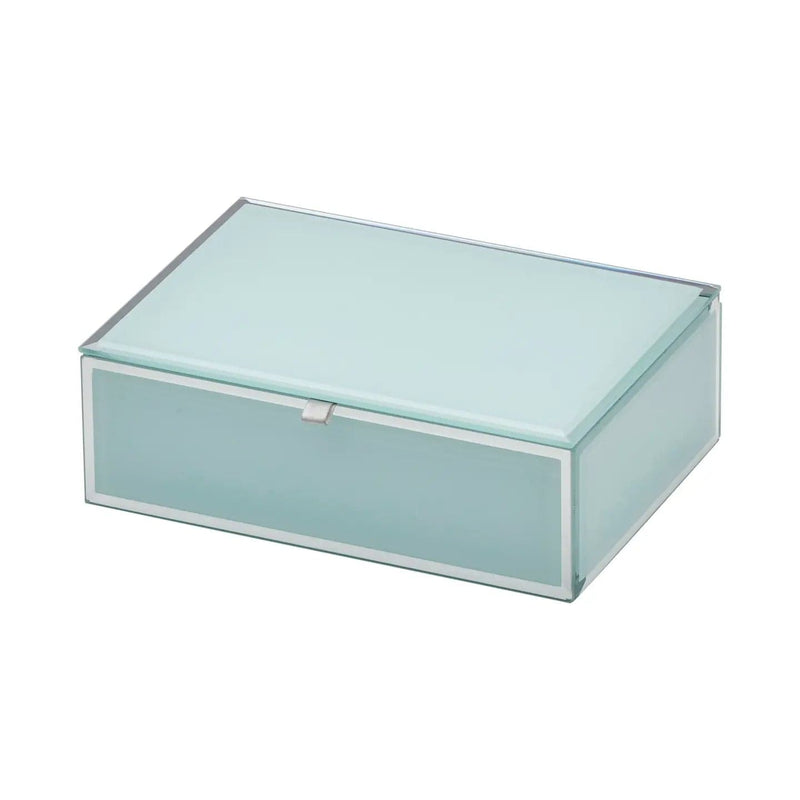 One Six Eight London Jewellery Box Sara Jewellery Box, Pale Blue Medium