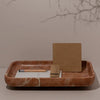CoTheory Accessories CoTheory The Architect Footed Letter Tray - Rosso Alicante (7959164256505)