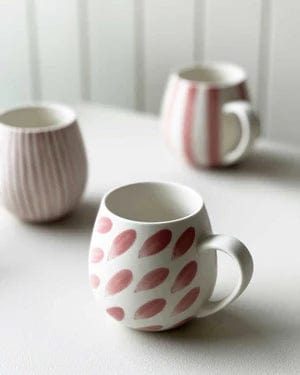 Robert Gordon Mugs Robert Gordon Hug Me Mugs 4pk - Rose Bush