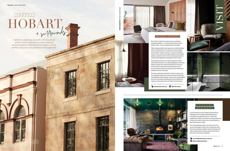 Norsu Print Adore Home Magazine - Winter 2024 Tasmania Edition