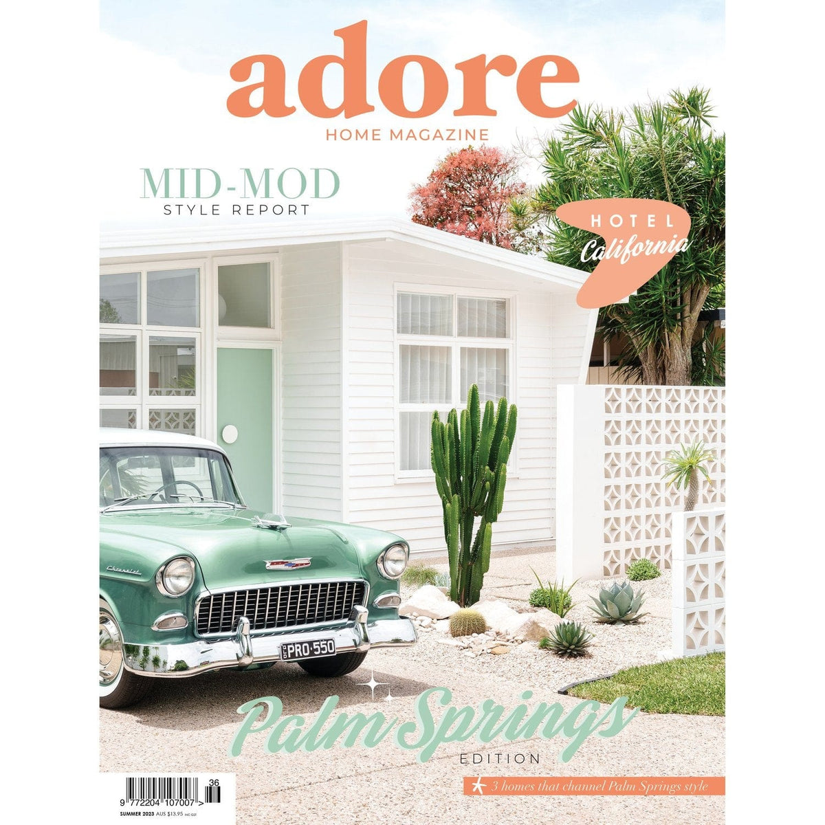 Norsu Interiors Adore Home Magazine - Summer 2023 Palm Springs Edition