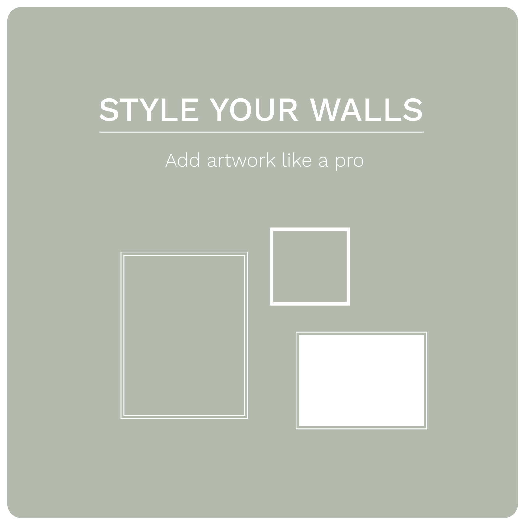 Norsu Interiors eservice Style your wall like a PRO eService (One to Two Hero Pieces)