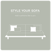 Norsu Interiors eservice Add Cushions like a PRO eService - Small Sofa (3-5 cushions)