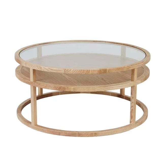 Globe West Coffee Table Globe West Windsor Layer Coffee Table - Natural Ash