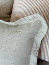 L&M Home Cushions L&M Palermo Sage French Linen Rectangle Cushion