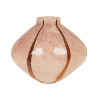 Globe West Accessories Boden Stripe Wide Vase, Blush