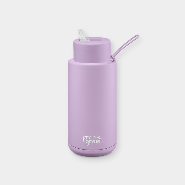 Frank Green Ceramic Reusable Bottle - 34oz / 1,000ml, Lilac Haze ...