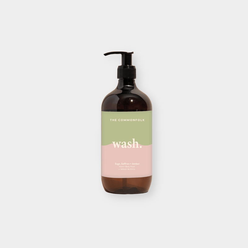 The Commonfolk Collective Hand Wash & Lotion The Commonfolk Collective, Waves/Terra Hand + Body Wash - Sage, Saffron and Amber