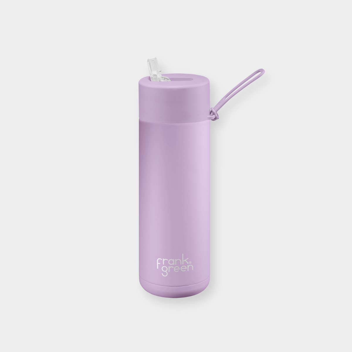 Frank Green Ceramic Reusable Bottle 20oz / 595ml, Lilac Haze Norsu