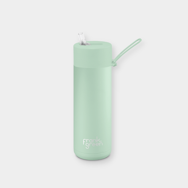 Frank Green Drink Bottle Frank Green Ceramic Reusable Bottle - 20oz / 595ml, Mint Gelato (7956775076089)