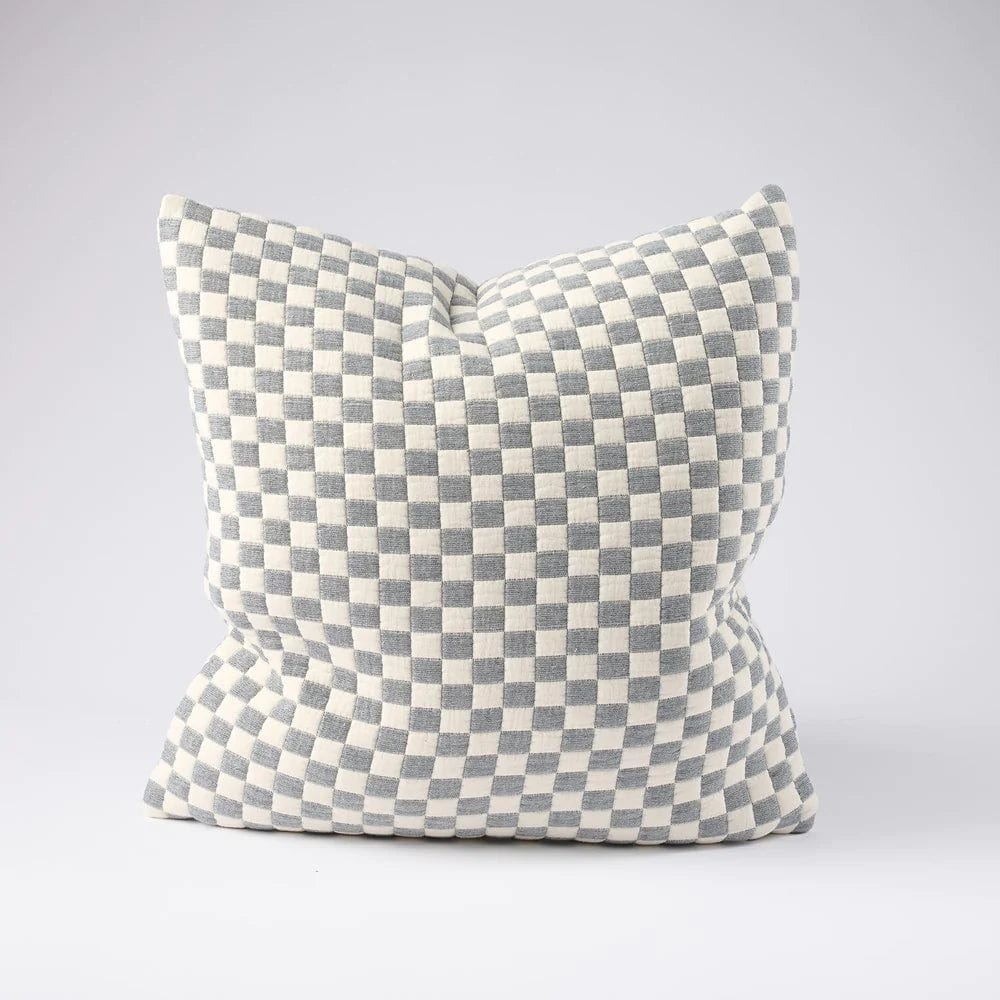 Eadie Lifestyle Cushions Eadie Lifestyle Gambit Cushion - Various Sizes, White/Blue (7952832987385)