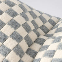 Eadie Lifestyle Cushions Eadie Lifestyle Gambit Cushion - Various Sizes, White/Blue (7952832987385)