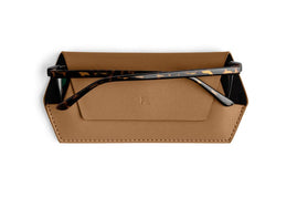 Fox and Leo Sunglasses Fox and Leo Glasses Case, Tan