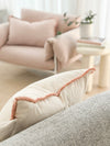 norsuSTUDIO Cushions norsu STUDIO - Limited Edition Fringe Collection Cushion - Blush Boucle 40 x 60