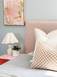 norsu interiors Beds norsuHOME Blush Boucle Bedhead