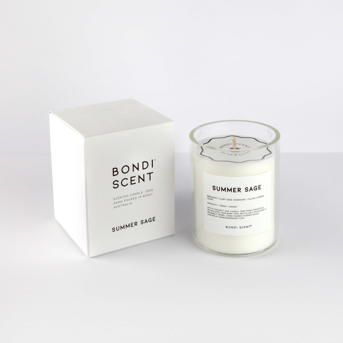 Bondi Scent Candles Bondi Scent Candle - Summer Sage