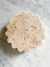 Makes Scents Of It placemats & coasters norsuHOME Candle Coaster - Travertine