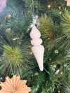 Robert Gordon Christmas Decorations Robert Gordon Hanging Fluted Bauble Ornaments, Set Of 3 - White