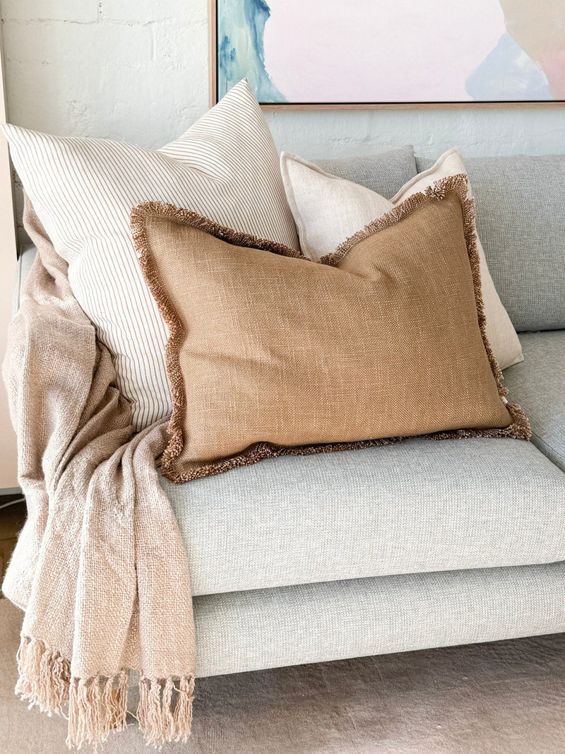 Baya Cushions Baya  Dover Cushion - Nude