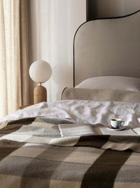 L&M Home Cushions L&M Home Mae Natural Linen Bolster