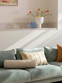 L&M Home Cushions L&M Home Mae Natural Linen Bolster