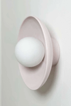 Robert Gordon Interiors Pendants Robert Gordon Dish Wall Sconce, Rose Quartz