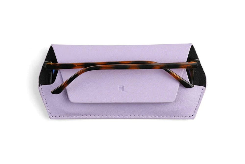 Fox and Leo Sunglasses Fox and Leo Glasses Case, Lilac