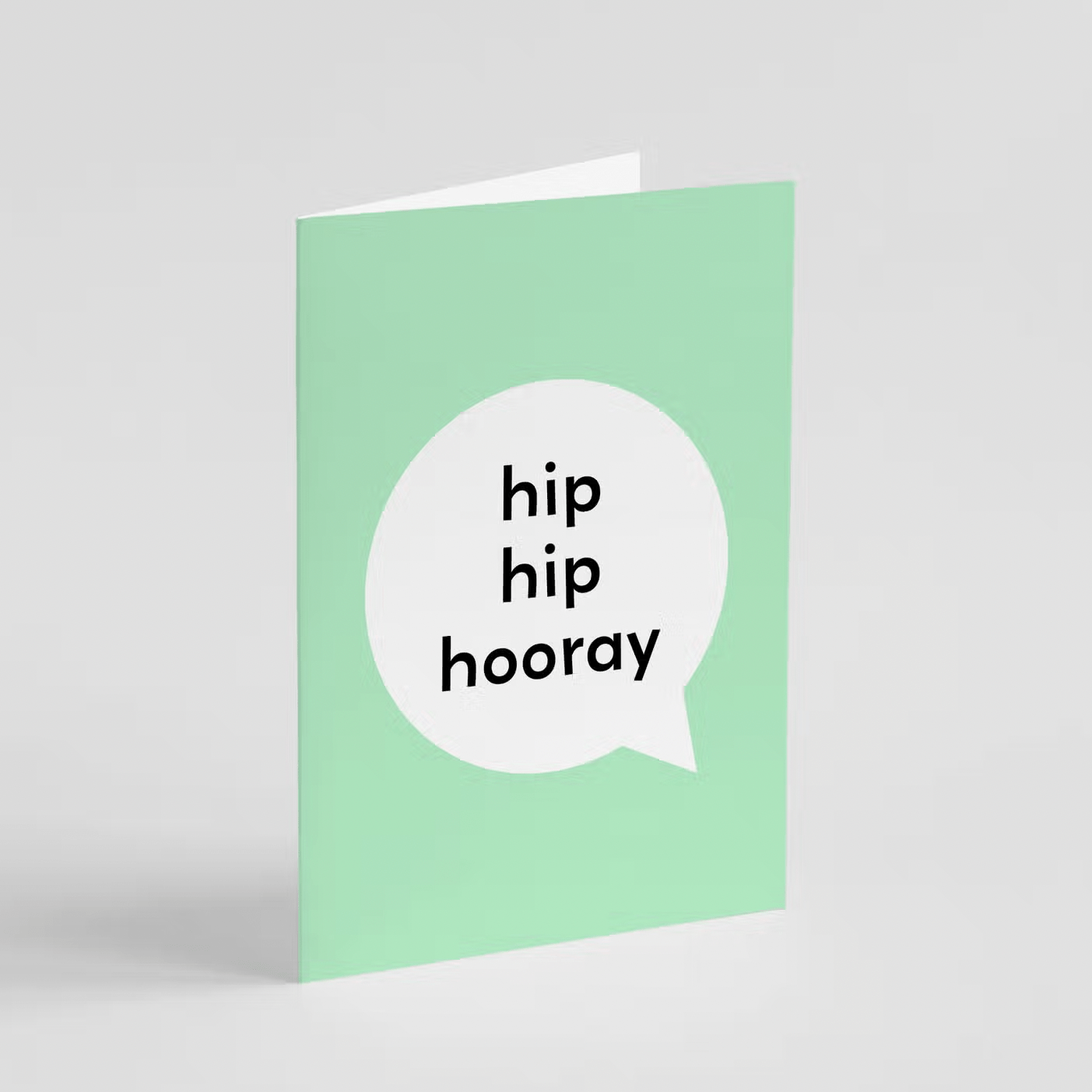 Popsy Press Accessories Hip Hip Hooray Card