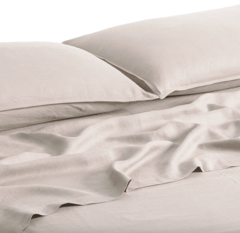 In The Sac Bed Linen In The Sac Linen Sheet Set | Silt (Various Sizes)