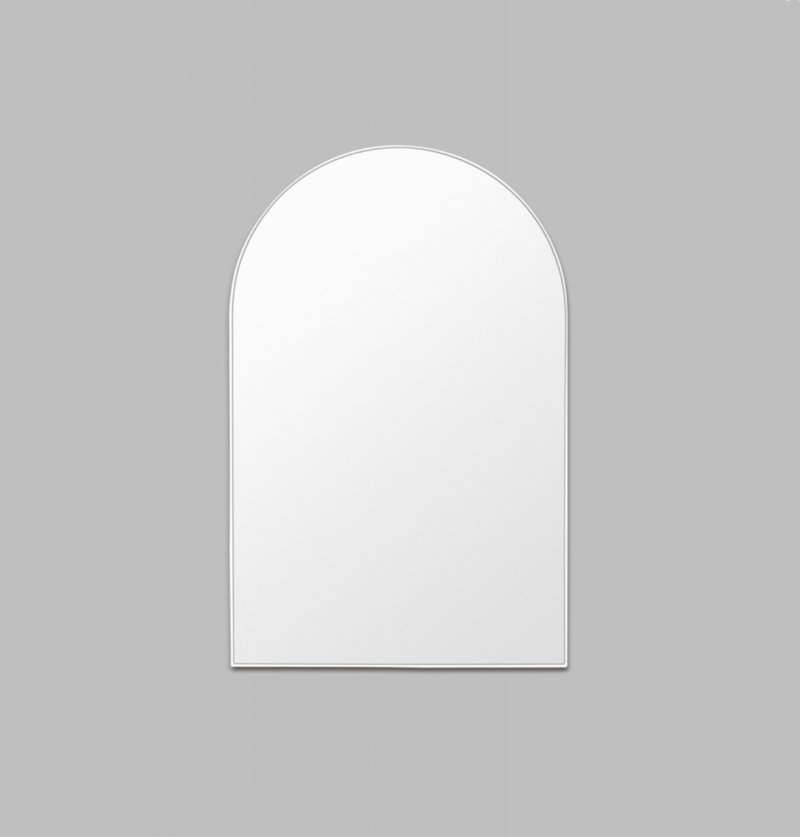 Middle of Nowhere Mirrors Middle of Nowhere Bjorn Arch Oversized Mirror - Bright White
