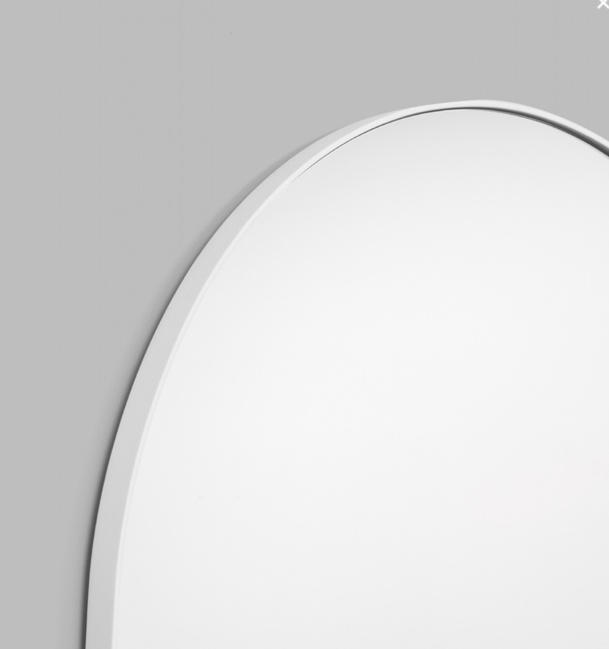 Middle of Nowhere Mirrors Middle of Nowhere Bjorn Arch Oversized Mirror - Bright White