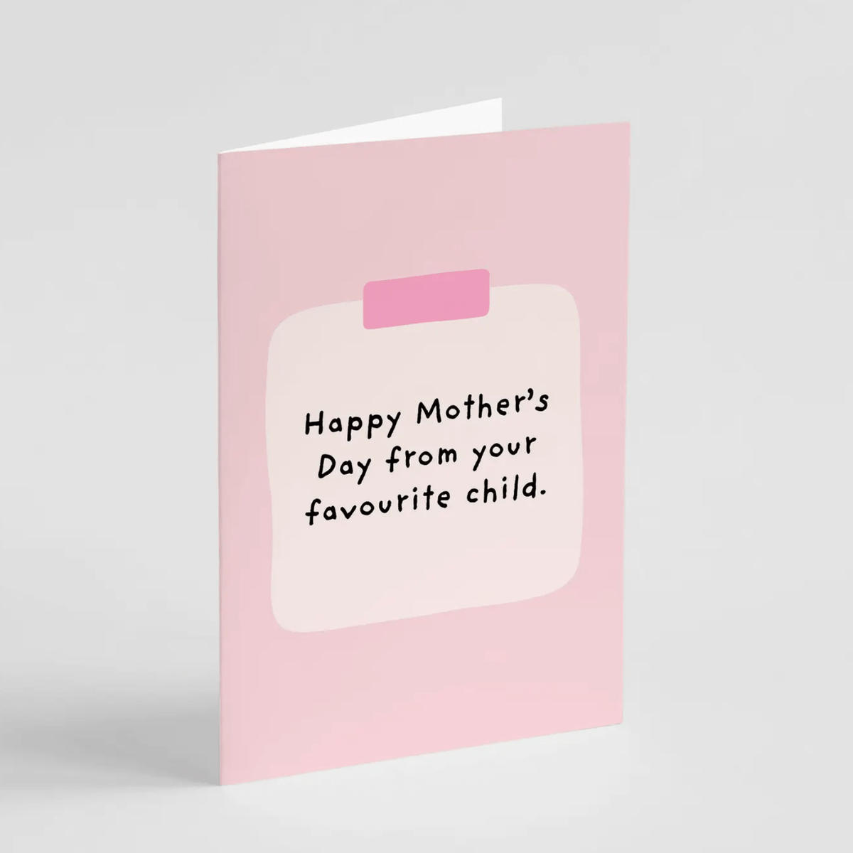Popsy Press Accessories Mothers Day Favourite Child Card