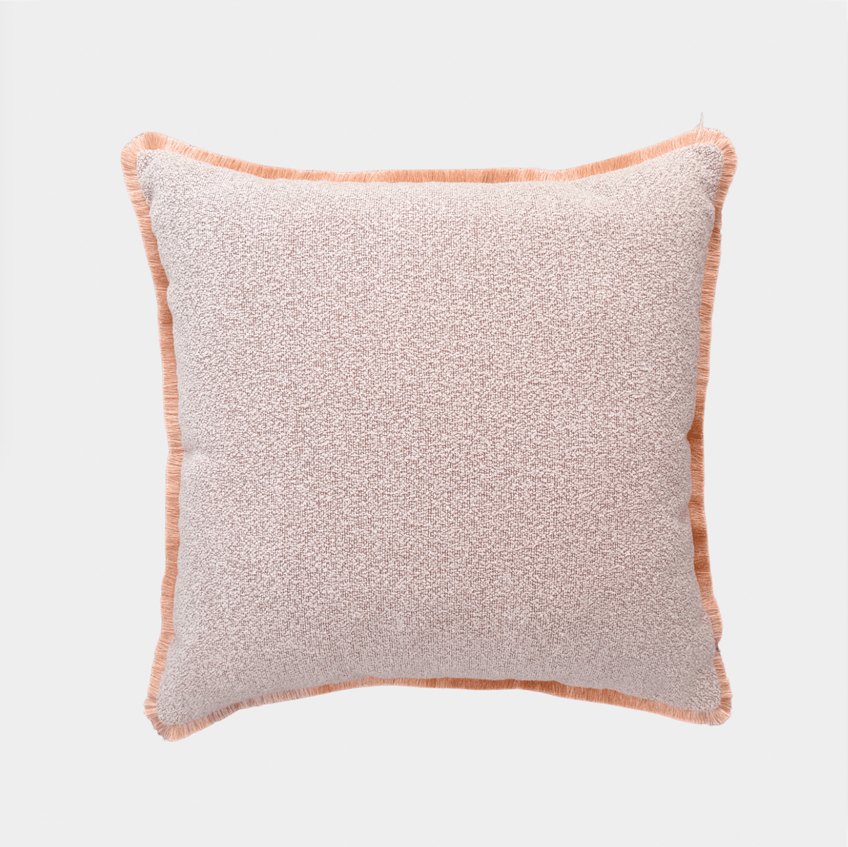 norsuSTUDIO Cushions norsu STUDIO - Limited Edition Fringe Collection Cushion - Blush Boucle 50 x 50 cm