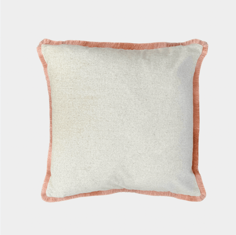 norsuSTUDIO Cushions norsu STUDIO - Limited Edition Fringe Collection Cushion - Vanilla 50 x 50cm