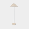 Globe West Lamps Globe West Easton Shelter Floor Lamp - Pearl Stone